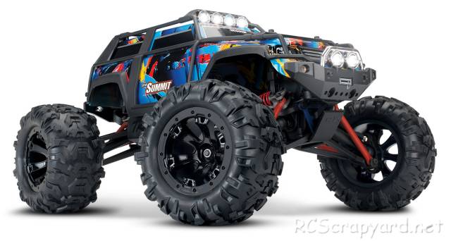 Traxxas 1/16 Summit Monster Truck - 72054-5 