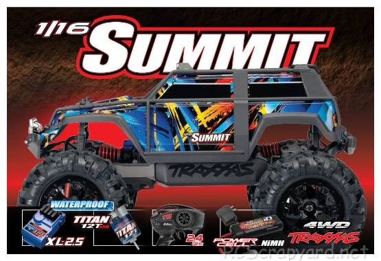 Traxxas 1/16 Summit - 72054-5 Box