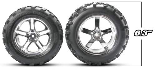 Traxxas T-Maxx 3.3 Wheels and Tires