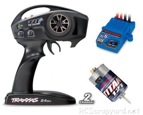 Traxxas TQi 2.4Ghz Radio, Titan Motor and XL-5 ESC