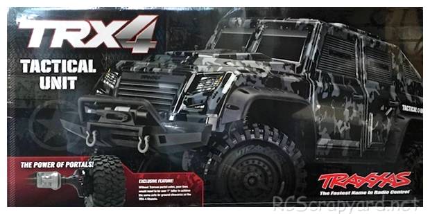 Traxxas TRX-4 Tactical Unit - 82066-4 Box