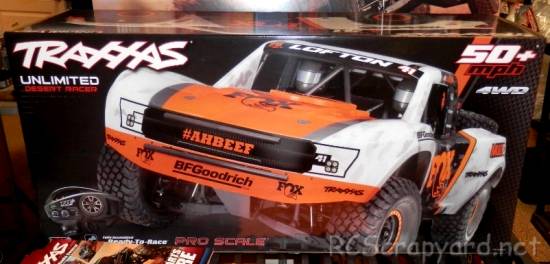 Traxxas Unlimited Desert Racer VXL TSM Box