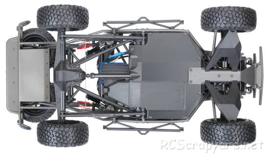Traxxas Unlimited Desert Racer with LEDs Chassis