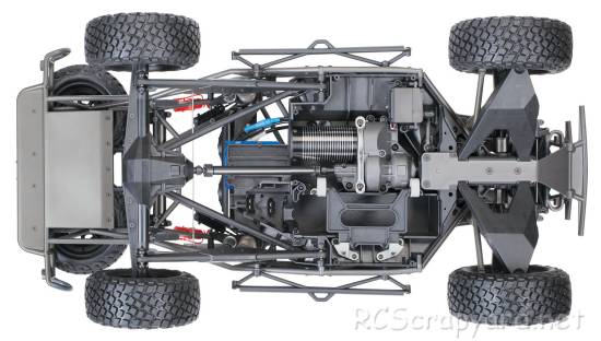 Traxxas Unlimited Desert Racer VXL TSM Chassis