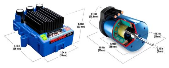 Traxxas VXL-3s ESC and 3500kV Motor