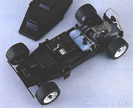 Kyosho 049 VW Beetle - 2387 - Chassis