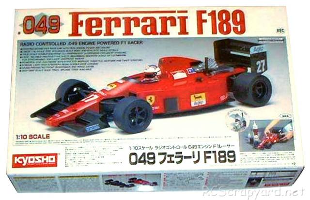 Kyosho 049 Ferrari F189 F1 Car - 4231