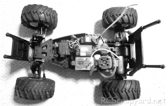 Kyosho Land Cruiser 80 - 31381 - Chassis