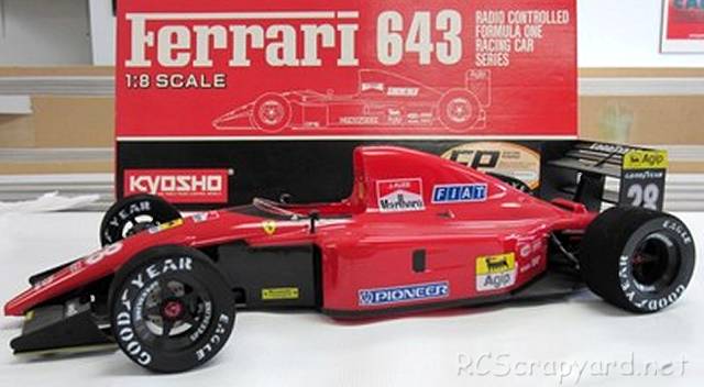 Kyosho Ferrari 643 EP F1 Car - 4245