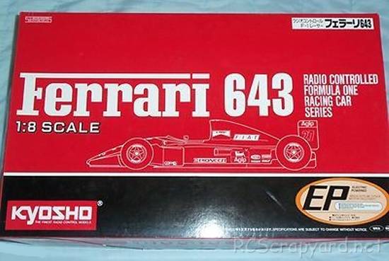 Kyosho Ferrari 643 EP - 4245