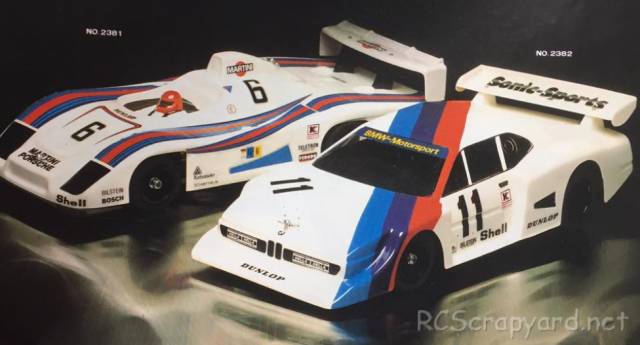Kyosho Sonic-Sports Porsche 936 78-Turbo and BMW M-1