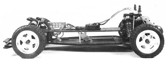 Kyosho Ferrari F40 (2WD) - 4261 - Chassis