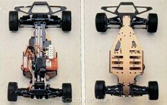 Kyosho Ferrari F40 - 4257 - Chassis