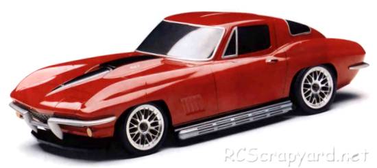 Kyosho Kyosho '67 Corvette Stingray - 30612 - PureTen EP Mantis