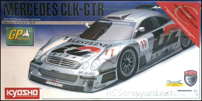 Kyosho AMG Mercedes Benz CLK GTR - 2WD - 31832