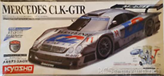 Kyosho PureTen GP Spider MkII 4WD - AMG Mercedes Benz CLK GTR - 31714