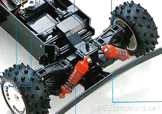 Kyosho Aero Streak 4WD - 3182 - Chassis