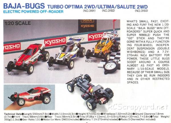 Kyosho Baja Bugs