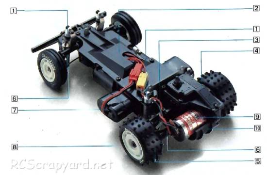 Kyosho Baja Bugs Chassis