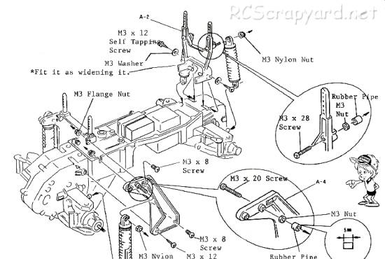 Kyosho Big Brute 3105 Chassis