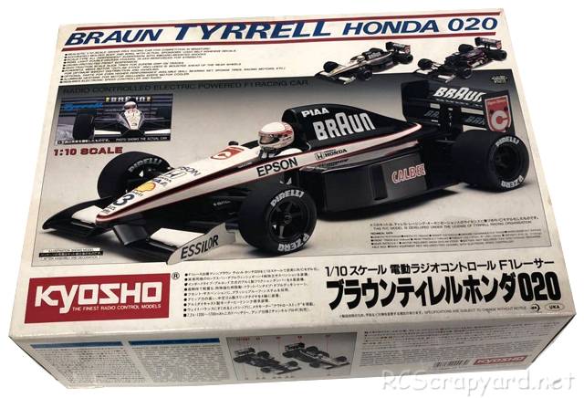 Kyosho Braun Tyrrell Honda 020 F1 Car - 4211