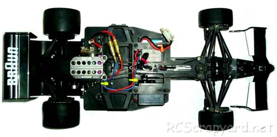 Kyosho Braun Tyrrell Honda 020 - 4211 - Chassis