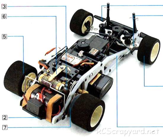 Kyosho Buick Stocker - 3054 - Chassis