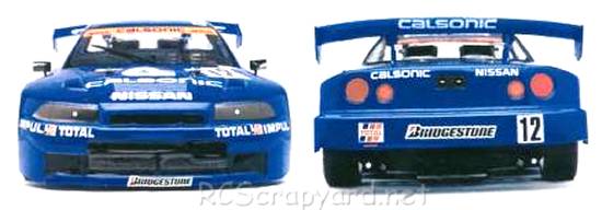 Kyosho PureTen GP Spider MkII 4WD - Calsonic Skyline GT-R - 31935