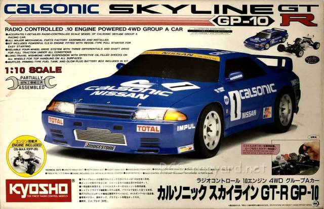 Kyosho Calsonic Skyline GT-R - 3077G