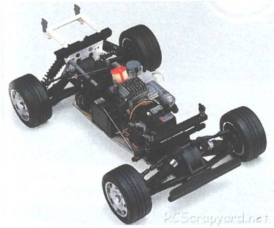 Kyosho Calsonic Skyline GT-R - 3077G - Chassis