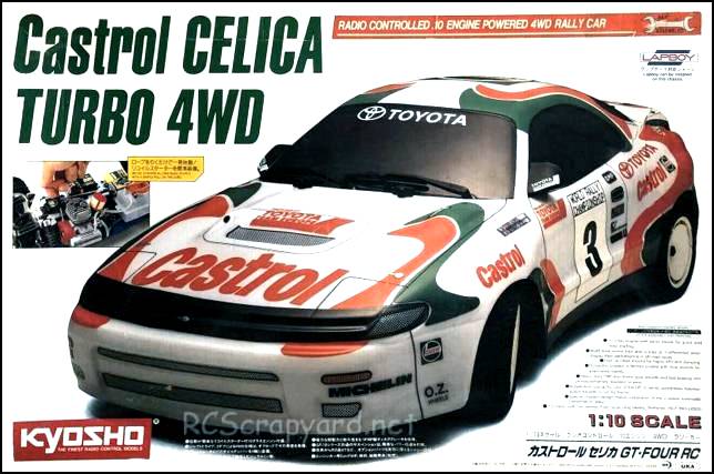 Kyosho Castrol Celica Turbo 4WD - 31391