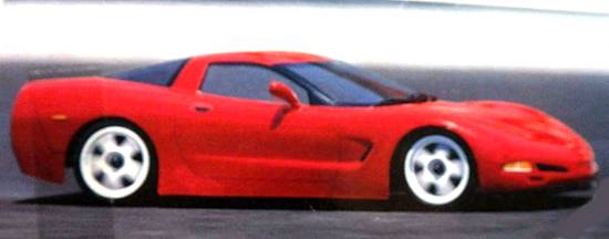 Kyosho Kyosho '97 Chevrolet Corvette - 30712 - PureTen EP Mantis