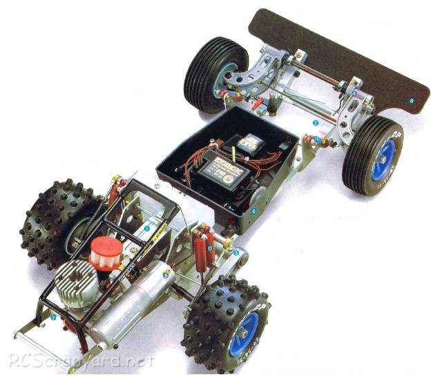 Kyosho Circuit 20 Extra, Rowdy Baja - 3047 Chassis