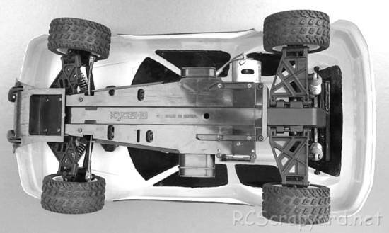 Kyosho Citroen ZX Rallye Raid - 3163 - Chassis