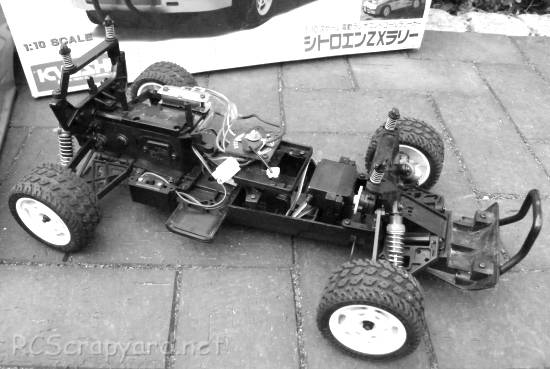 Kyosho Citroen ZX Rallye Raid - 3163 - Chassis