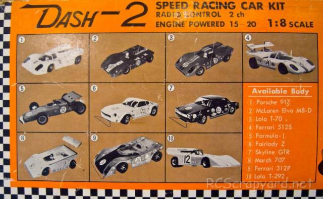 Kyosho Dash 2 Body Options