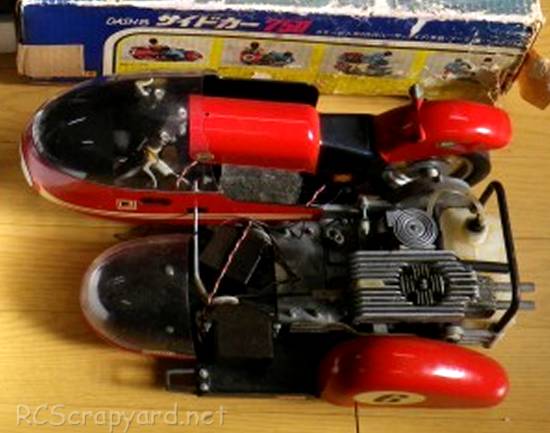 Kyosho Dash-8 - Racing Motorcycle with Sidecar 750 Chassis