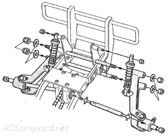 Kyosho Datsun 4WD Chassis