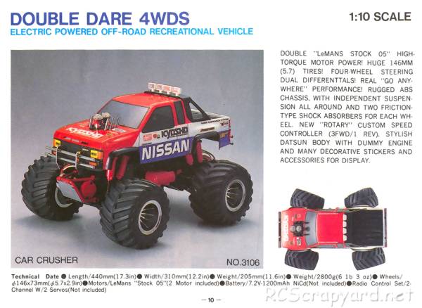 Kyosho Double-Dare 4WDS - 3106