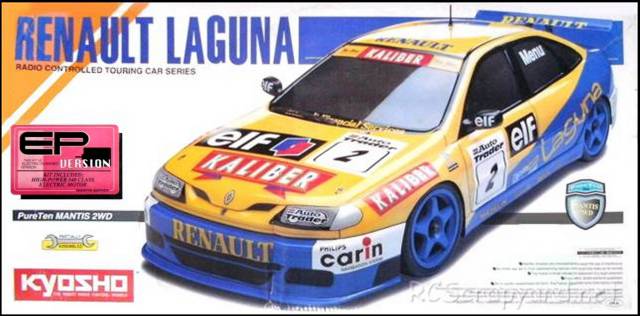 Kyosho PureTen EP Mantis - Renault Laguna BTCC - 30713