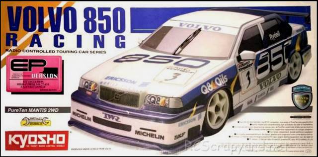 Kyosho PureTen EP Mantis - Volvo 850 BTCC - 30601