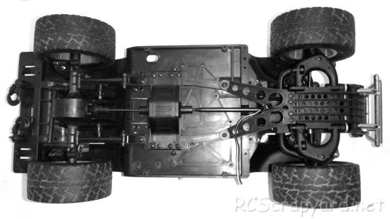 Kyosho Mitsubishi Pajero - 4272 - Chassis