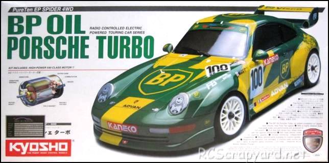 Kyosho PureTen EP Spider - BP Oil Porsche Turbo - 30732
