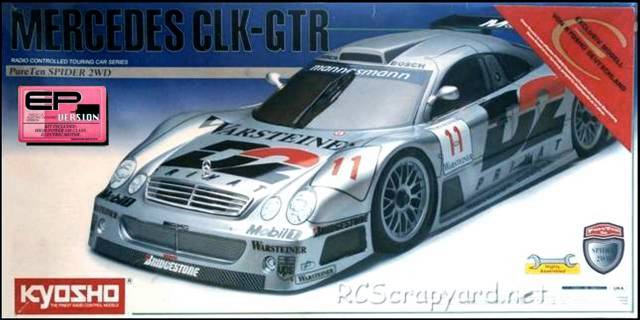 Kyosho Mercedes CLK-GTR - PureTen EP Spider MkII - 30812