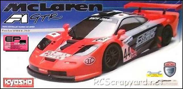 Kyosho PureTen EP Spider Mk.II - McLaren F1 GTR - 30811