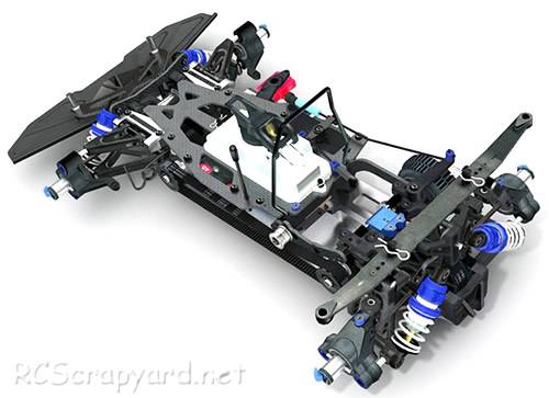 Kyosho Evolva 2012 Aniversary Edition - 31288 - Chassis