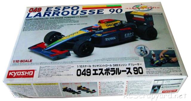 Kyosho 049 Espo Larrousse 90 F1 Car - 4232