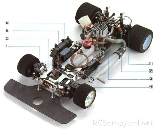 Kyosho Fantom 21-4iS - 3121 - Chassis