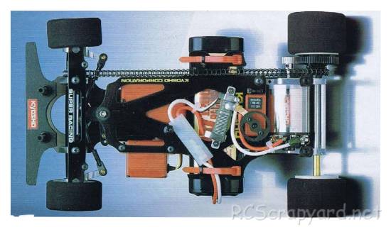 Kyosho Fantom EP 4WD 1983 Chassis