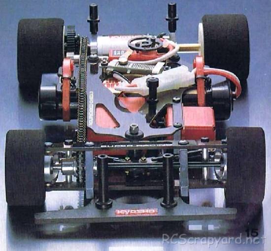 Kyosho Fantom EP 4WD 1983 Chassis